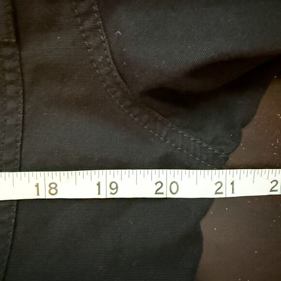 Roark Layover Jumpsuit Zip Front Black Floral Print Utility One Piece Size M - Picture 10 of 16